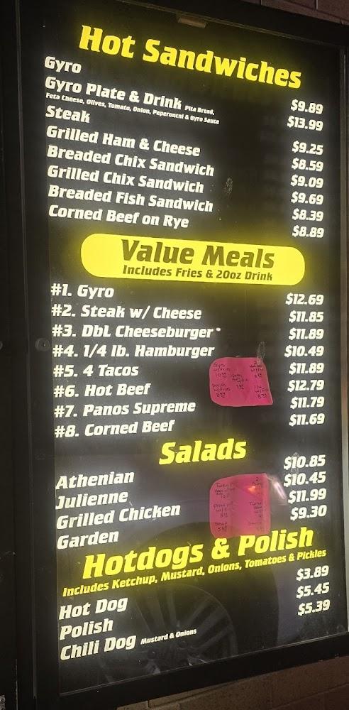 Panos Big Boy Menu image 4